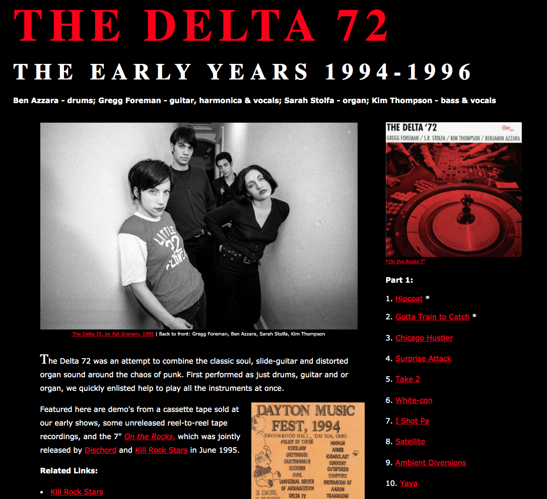 Delta 72 website